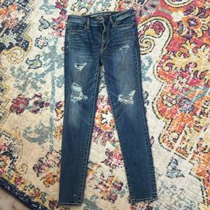 American Eagle hi rise jegging size 8